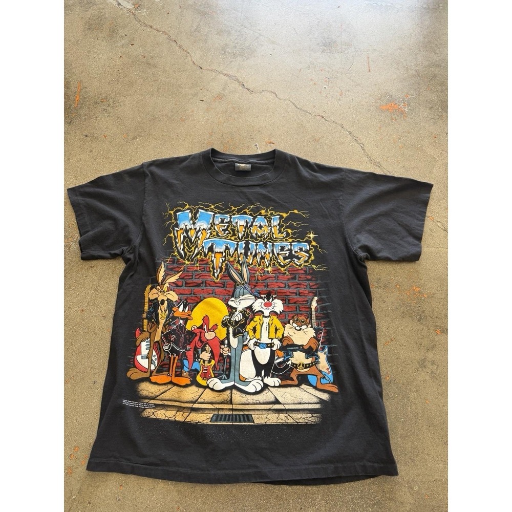 90's Changes Looney Tunes Graphic Tee XL Black